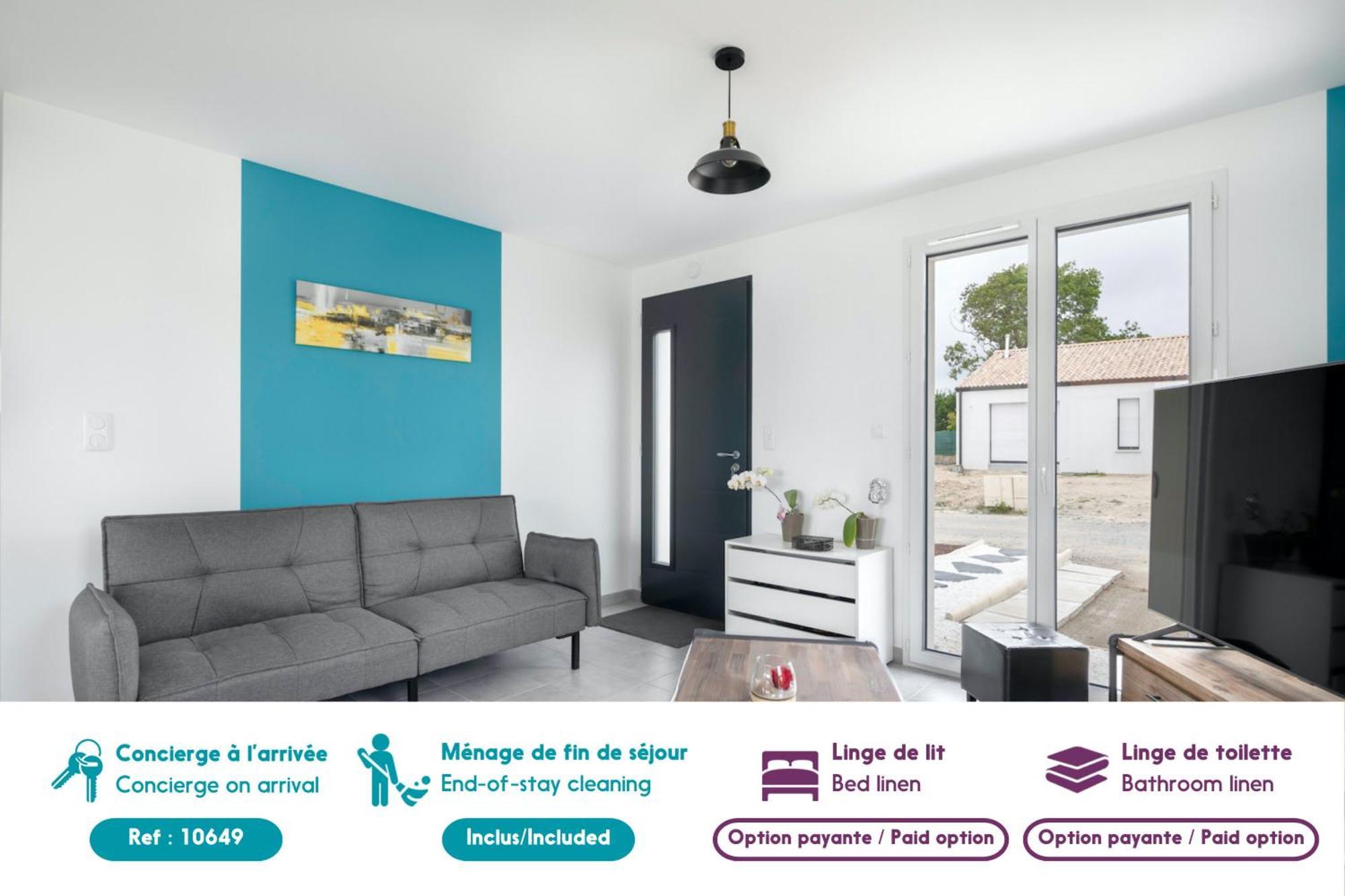 Maison Moderne Pour 7 Personnes A Saint-Michel-Chef-Chef Bagian luar foto